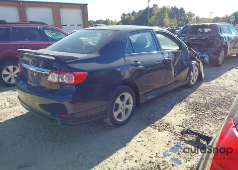 2013 Toyota Corolla S из США, поврежденный, VIN 5YFBU4EE9DP174184